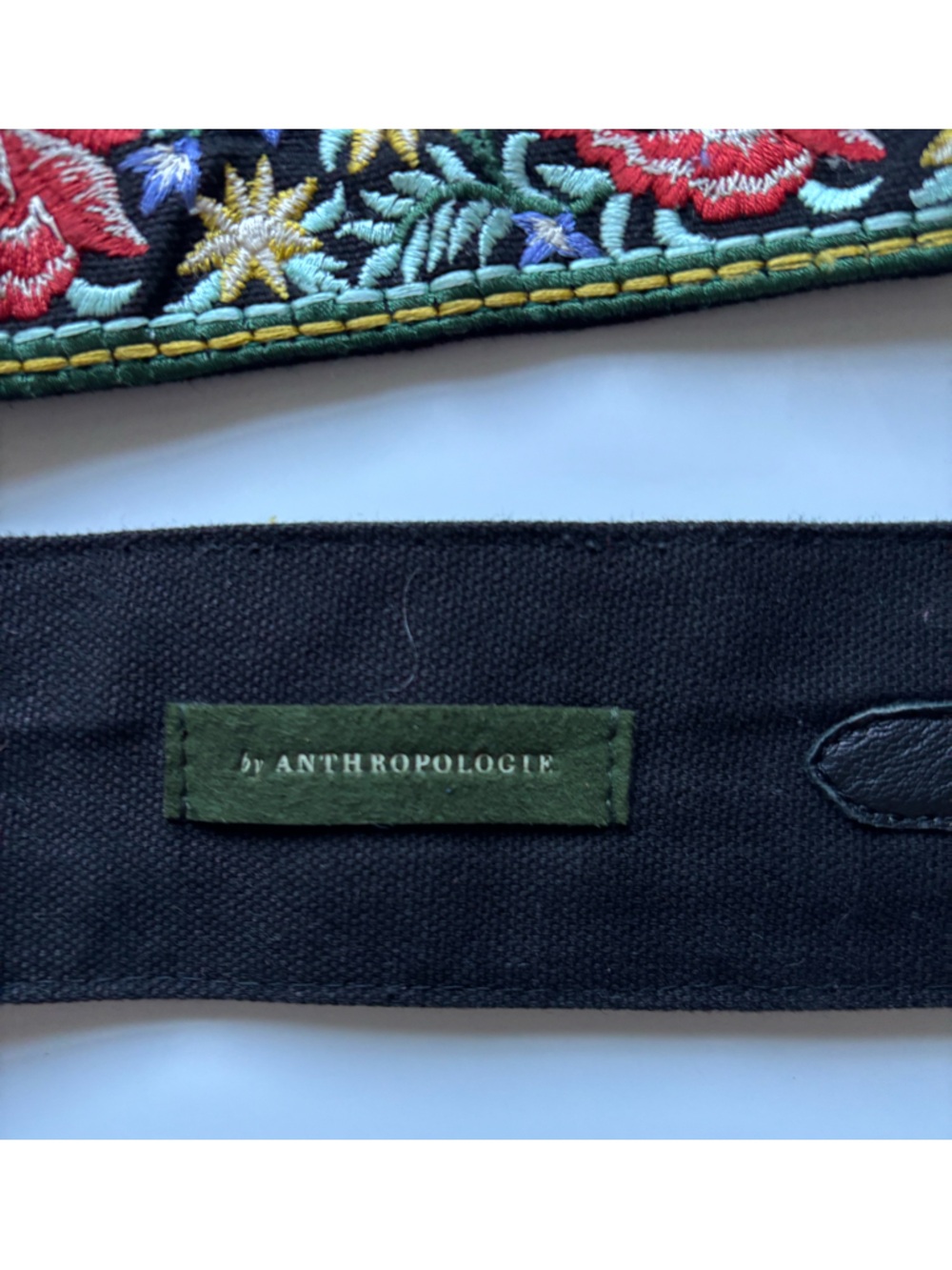 Floral Woven Embroidered Bag Strap by Anthropologie - Picture 4 of 6